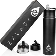 flask stainless free double walled thermos flask cold логотип