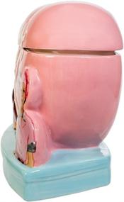 img 1 attached to 🍫 I Love Lucy Chocolate Factory Cookie Jar by Kurt S. Adler: A Sweet and Nostalgic Treat!