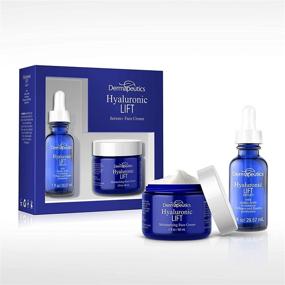 img 4 attached to 🧖 Reveal Youthful Skin with Dermapeutics Hyaluronic Lift Serum & Cream Kit