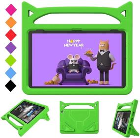 img 4 attached to BORXJNM New ＨＤ 10 2021 Tablet Case For Kids (11Th Generation