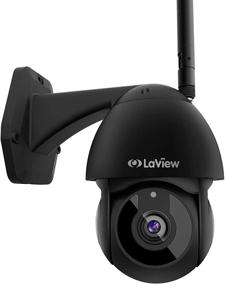 img 4 attached to 📷 Камера видеонаблюдения LaView для уличного использования: полное HD, Wi-Fi, поворот/наклон, ночное видение, двустороннее аудио, обнаружение движения, легкая установка, совместима с Alexa.