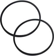 mirro s-9892 pressure cooker gasket seal - 2 pack replacement for 4 | 6 | 8 qt models: s9892 9892 m-0296 m-0436 m-0498 m-0536 m-0596 m-0646 m-1952 logo