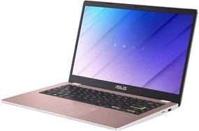 img 2 attached to ASUS E410 14-inch Lightweight Laptop, Intel Celeron N4020 up to 2.8GHz, 4GB DDR4 RAM, 128GB eMMC, 802.11AC WiFi, Bluetooth, HDMI, Webcam, Remote Work, Pink, Windows 10 S