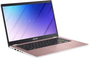 img 3 attached to ASUS E410 14-inch Lightweight Laptop, Intel Celeron N4020 up to 2.8GHz, 4GB DDR4 RAM, 128GB eMMC, 802.11AC WiFi, Bluetooth, HDMI, Webcam, Remote Work, Pink, Windows 10 S