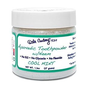 img 1 attached to 🌿 Natural Ayurvedic Mineralizing Toothpowder – Neem & Organic Mint | 1.3 oz | Fluoride-Free, Chemical-Free, Sensitivity-Free, Safe for Enamel & Dental Work