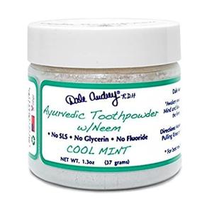 img 3 attached to 🌿 Natural Ayurvedic Mineralizing Toothpowder – Neem & Organic Mint | 1.3 oz | Fluoride-Free, Chemical-Free, Sensitivity-Free, Safe for Enamel & Dental Work