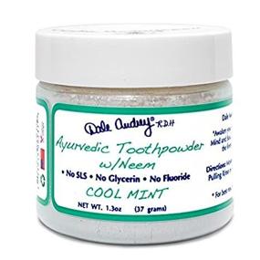 img 4 attached to 🌿 Natural Ayurvedic Mineralizing Toothpowder – Neem & Organic Mint | 1.3 oz | Fluoride-Free, Chemical-Free, Sensitivity-Free, Safe for Enamel & Dental Work