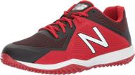 new balance t4040v4 baseball green логотип