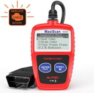 🚘 autel maxiscan ms309 obd2 считывание кодов неисправности светомотора: чтение, стирание кодов и просмотр данных кадра заморозки | i/m готовность дымов can диагностический сканер логотип