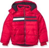 🧥 boys' clothing: tommy hilfiger bright medium jacket logo