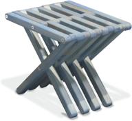 glodea x30 stool blue natural logo