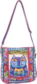 img 3 attached to 🐱 Laurel Burch Stacked Felines Crossbody Bag