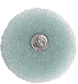 img 3 attached to Premium Glass Beads: Ideal for Weighted Blankets (15 lbs)