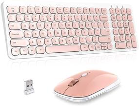 img 4 attached to 💻 Effortless Typing: Cimetech Ultra Thin Wireless Keyboard – Boost Your Computer Experience