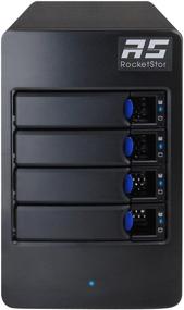 img 4 attached to Highpoint RocketStor 6114V Raid 5 USB 3.1 Gen 2 4-Bay Storage Enclosure