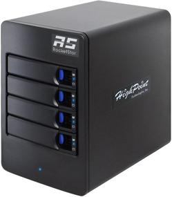 img 1 attached to Highpoint RocketStor 6114V Raid 5 USB 3.1 Gen 2 4-Bay Storage Enclosure