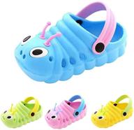 varwaneo lightweight anti-slip shoes slippers for baby boys, girls, and toddlers – cute unisex caterpillar shape shoes logo