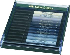 img 3 attached to 🖌️ Faber-Castell PITT Artist Brush Pen Set - 12 Grey Shades In a Sturdy Workstation for Improved SEO