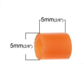 img 1 attached to 🧡 Vibrant 2,000 Orange Fuse Beads: 5 x 5mm Bulk Pack of Fusion Beads Ideal for Perler Bead Crafting