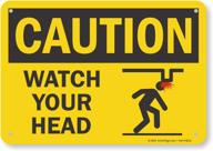 caution watch your smartsign aluminum logo