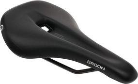 img 4 attached to Ergon SM Sport Ergonomic Comfort Bicycle Saddle for All Mountain, Trail, Gravel, and Bikepacking Bikes - Men's, Two Sizes (Black)