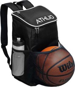 img 4 attached to 🎒 ATHLIO Waterproof Gym Bag Backpacks: Ideal Daypacks for Workouts and Casual Use