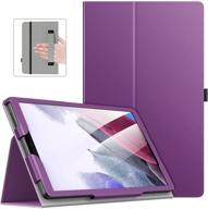 📱 moko case for samsung galaxy tab a7 lite 8.7 inch - slim lightweight tablet shell cover stand case - purple logo