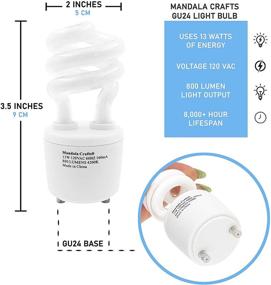 img 3 attached to 💡 Energy-Efficient GU24 Fluorescent Light Bulb