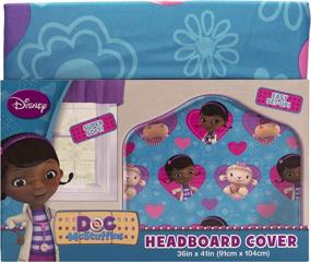 img 2 attached to 🌙 Soft and Dreamy: Disney Junior Doc McStuffins Microfiber Headboard Cover