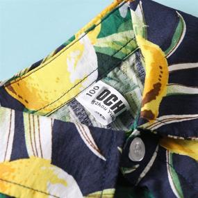 img 2 attached to 👕 Phorecys Hawaiian Tropical Shirts for Boys 9-10 | Tops, Tees & Shirts Collection