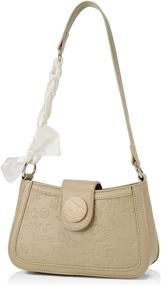 img 4 attached to GOPHRALOVE Shoulder Trendy Handbag Closure Women's Handbags & Wallets and Shoulder Bags