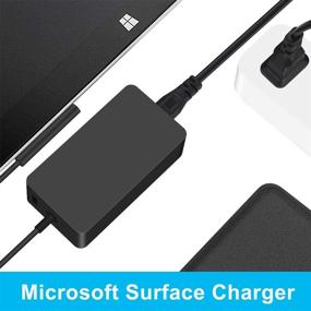 img 1 attached to 💡 Высококачественное зарядное устройство мощностью 48 Вт для Surface Pro 2, Surface Pro 1 и Surface RT - идеальный адаптер питания для устройств Microsoft (1512, 1516, 1536)