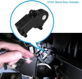 img 2 attached to HVAC Air Door Actuator Replacement for 2004-2012 Chevy Colorado &amp; GMC Canyon, 2003-2006 Chevy SSR, 2003-2008 Pontiac Vibe - Replaces #604-132, 10393075, 88970277, 1572794