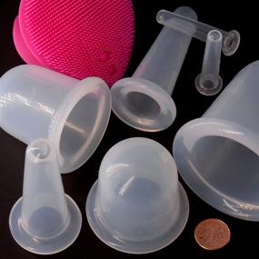 img 2 attached to 🍵 Cupping Set - Full Body Detox - HD Clear Cups [7-Pack] for Skin Therapy & Anti-Cellulite Treatment