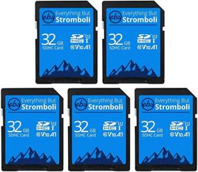 img 2 attached to Everything But Stromboli 32GB SD Card (5 Pack) Speed Class 10 UHS-1 32G SDHC Memory Cards For Compatible Camera