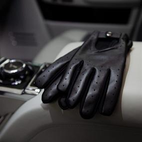 img 1 attached to Classic Touchscreen Technology Mustang Gloves for Men's Accessories