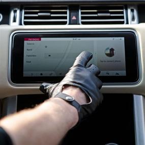 img 2 attached to Classic Touchscreen Technology Mustang Gloves for Men's Accessories