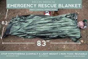 img 4 attached to 🚑 Recon Medical Emergency Response Blanket