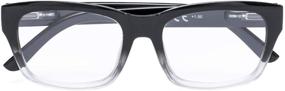 img 3 attached to 👓 Spring Hinges Large Square Frame Reading Glasses 5-Pack by Eyekepper - Includes Sunshine Readers +3.5