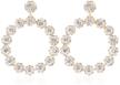 sparkly rhinestone jewel statement earrings logo