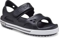 crocs unisex-child kids' crocband ii sandals: comfortable and stylish footwear for active kids logo