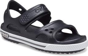 img 4 attached to Детские сандалии Crocs модели Crocband II: удобная и стильная обувь для активных детей