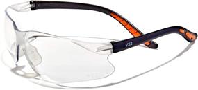 img 2 attached to Defender Safety Glasses Clear Black