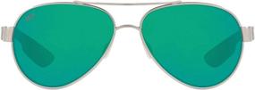 img 4 attached to 🕶️ Unveil Flawless Style with Costa Del Mar Women's Loreto Aviator Sunglasses