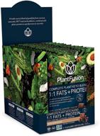 🌱 plantfusion complete plant based keto blend: без сахара, без глютена, веганский шоколадный протеиновый порошок с mct – 12 порций в одноразовых упаковках логотип