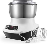 🍰 ckozese 7 qt compact kitchen stand mixer with stainless steel mixing bowl, dishwasher-safe dough hooks, wire whisks & beaters, scraper, 150w electric cake mixer, timer & splash guard, touch control: innovative and premium kitchen appliance for efficient mixing and baking logo