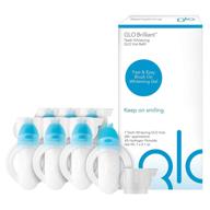 glo brilliant teeth whitening kit with gel treatment: your solution to a brighter smile logo