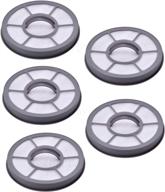 🔍 techypro ef-7 filter for eureka airspeed exhaust vacuum models as3001a, as3008a, as3011a, as3020a, as3030a - 5 pack ef-7 replacement parts for eureka upright vacuum parts 091541 логотип