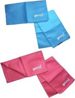 gocool mission instant cooling towel outdoor recreation for camping & hiking logo