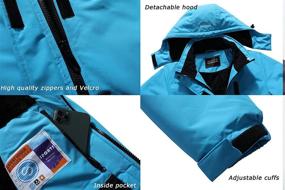 img 1 attached to DLGJPA Горные водонепроницаемые ветровки Windproof